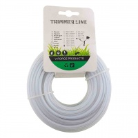 Леска для триммера 4 ммx15м с металлическим сердечником