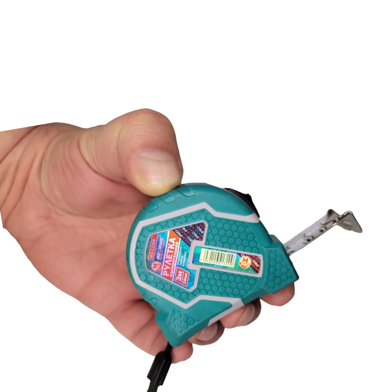 рулетка измерительная  3 м * 19 мм, тип 110, обрезиненный ударопрочный пластик, "maximum" mx 13209 оптом