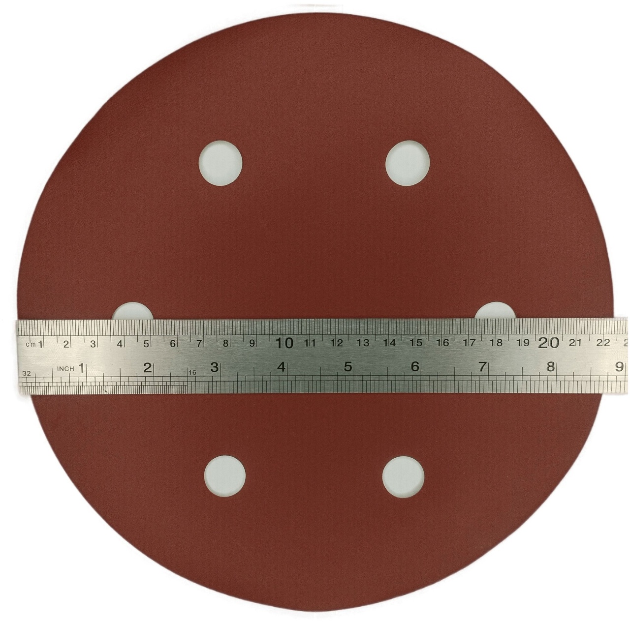 Шлифовальный круг на липучке 225 мм P 100, с отверстиями, "MAXIMUM" МХ 16316 оптом