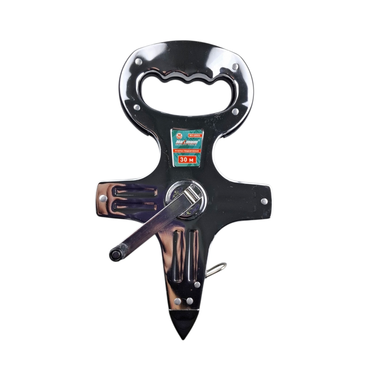 рулетка геодезическая 30 м в металлическом корпусе,"maximum" mx 18921 оптом