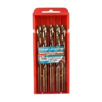 Сверла по металлу кобальтовые 9 мм, 5 шт., HSS CO, P6M5K5, "MAXIMUM" MX 10086